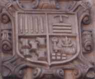 Escudo Somoza de la Plaza del Corregidor de Ourense